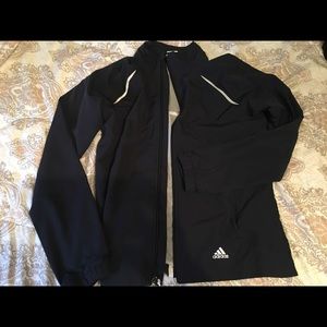 Adidas windbreaker running track suit jacket